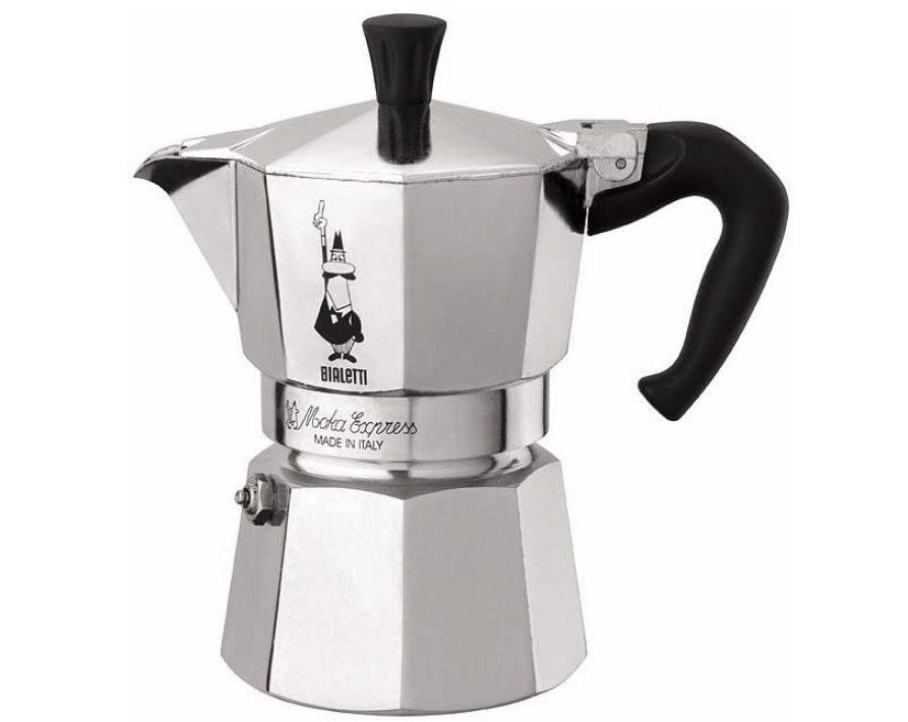 Bialetti Moka Express, Espressokocher für 1 Tasse Bialetti Moka Express, Espressokocher für 1 Tasse